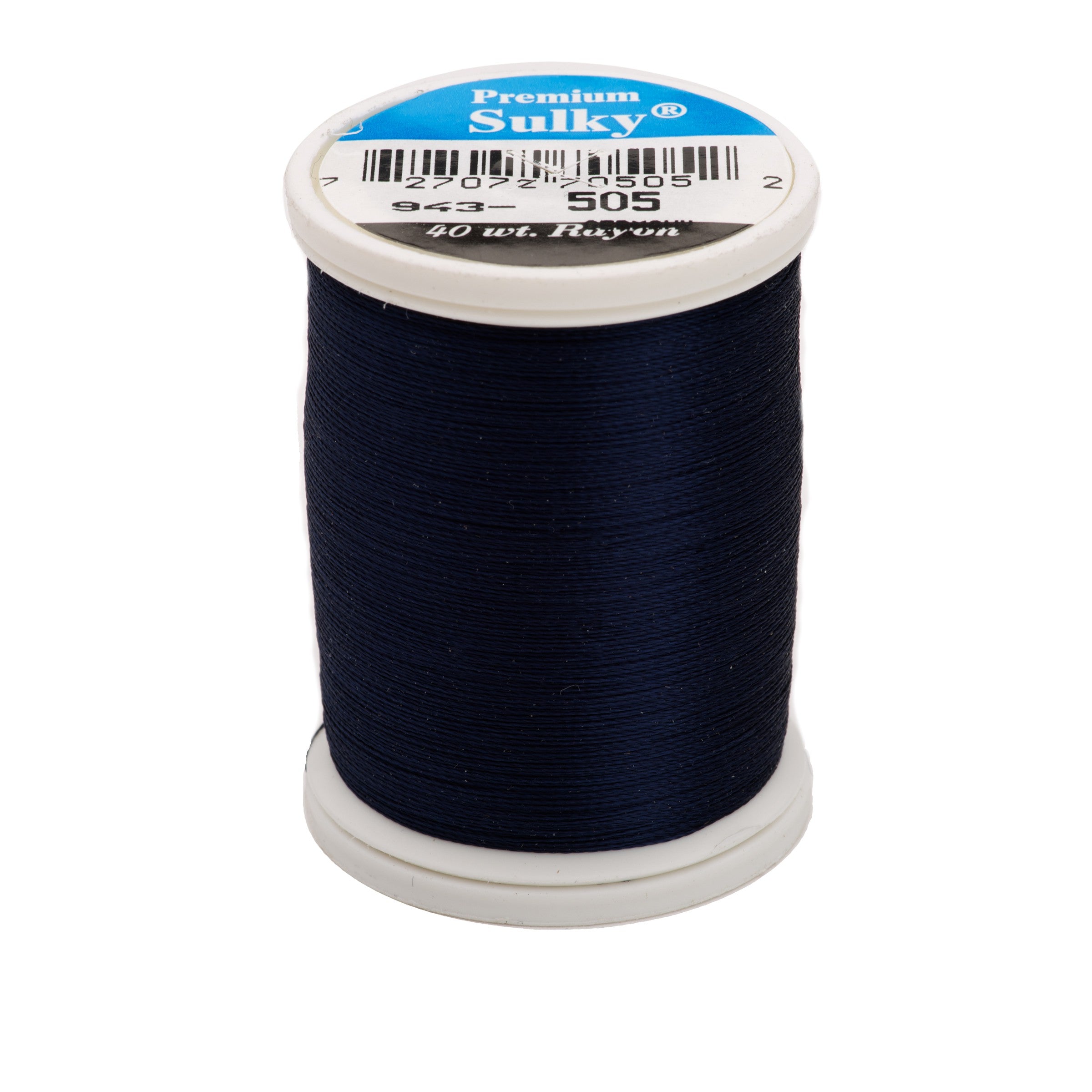 0505 Deep Arctic Sky - Sulky Rayon 40wt Thread – Red Rock Threads