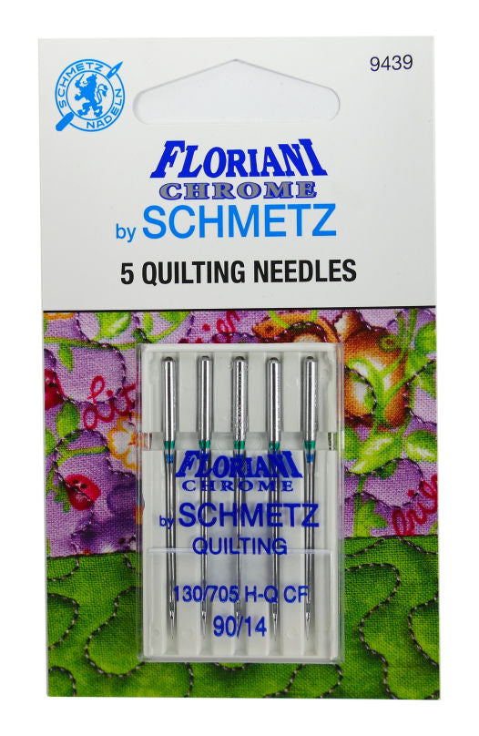 Floriani Chrome Quilting Needles by Schmetz