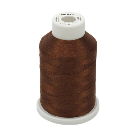 Sulky Rayon 40wt Thread 1057 Dark Tawny Tan  1500yd Spool