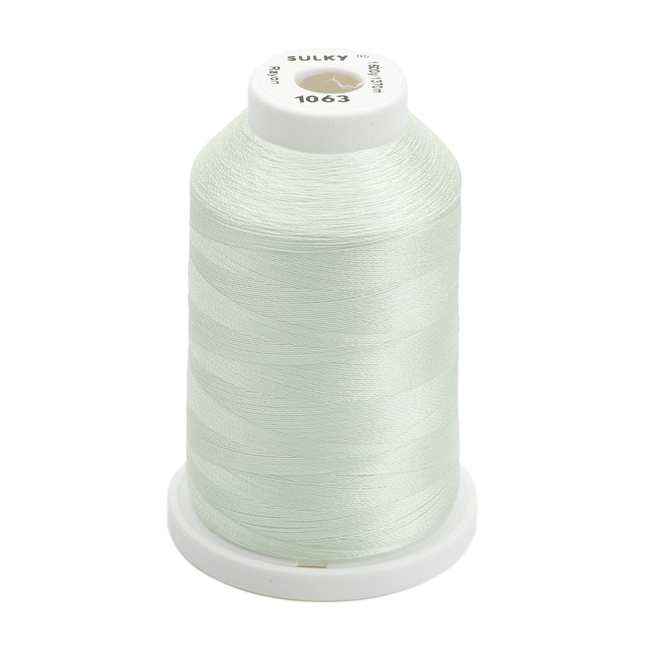 Sulky Rayon 40wt Thread 1063 Pale Yellow Green  1500yd Spool