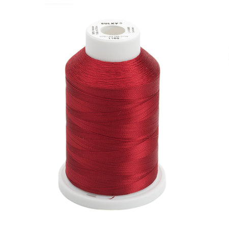 Sulky Rayon 40wt Thread 1169 Bayberry Red  1500yd Spool