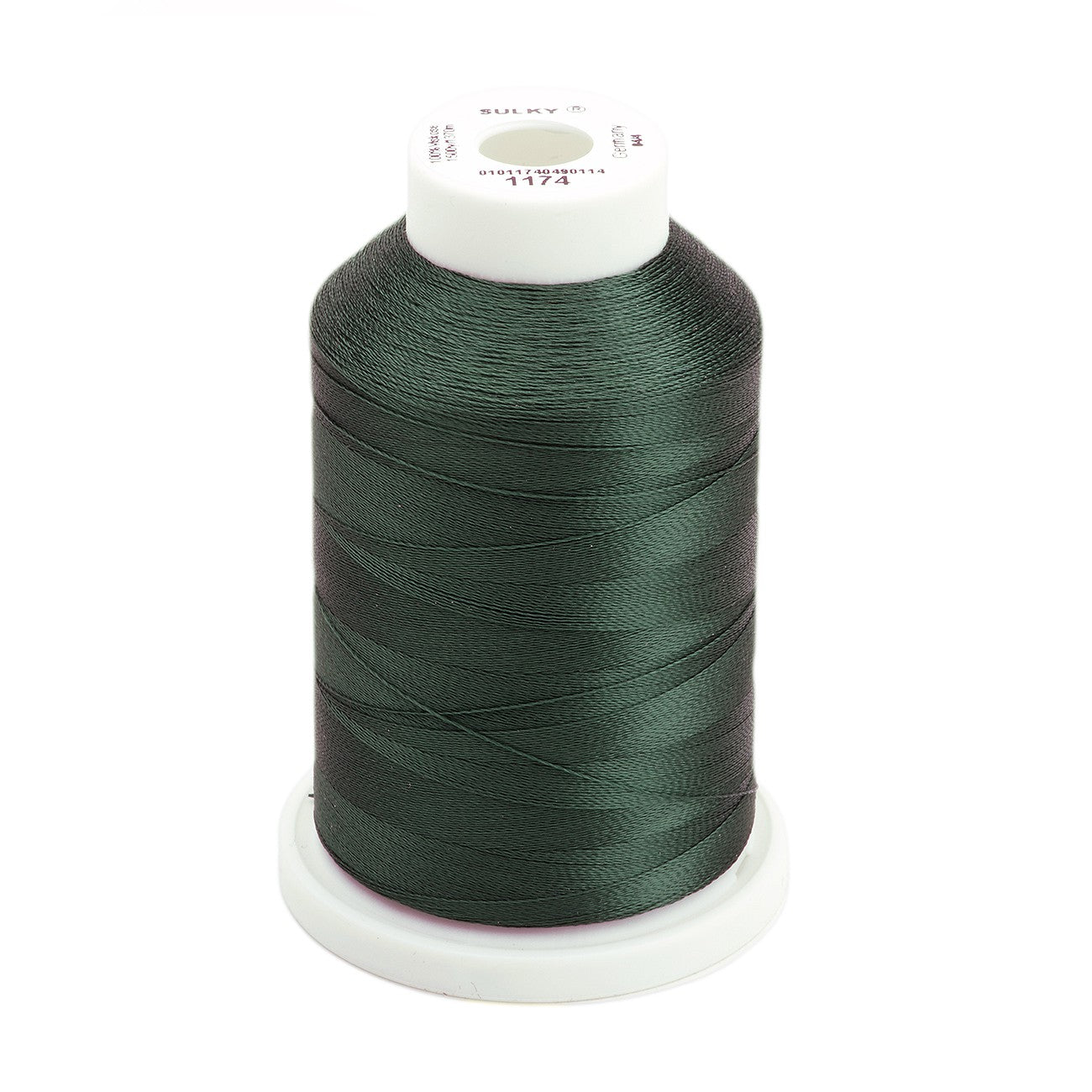 Sulky Rayon 40wt Thread 1174 Dark Pine Green  1500yd Spool