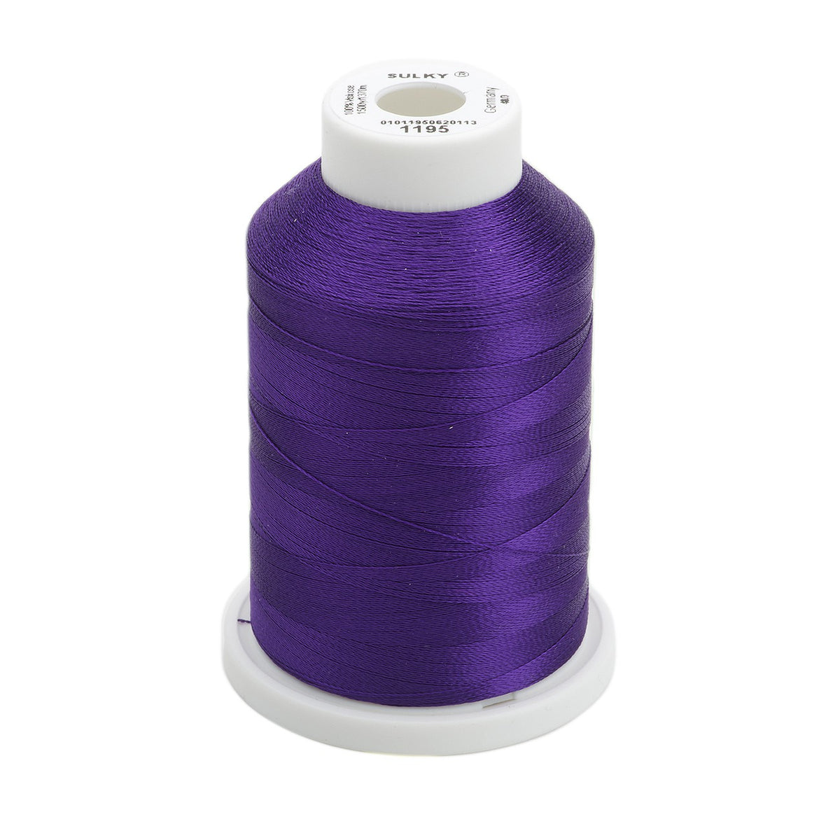 Sulky Rayon 40wt Thread 1195 Dark Purple  1500yd Spool