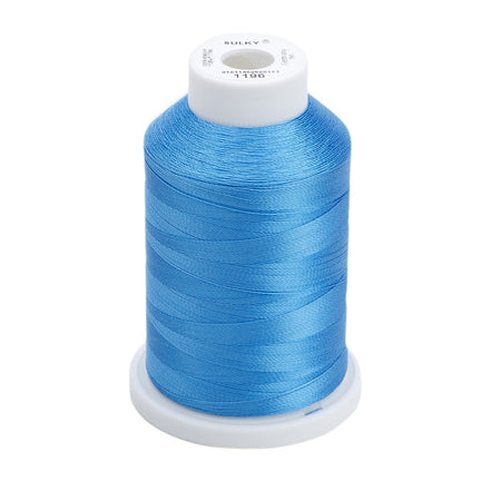 Sulky Rayon 40wt Thread 1196 Blue  1500yd Spool