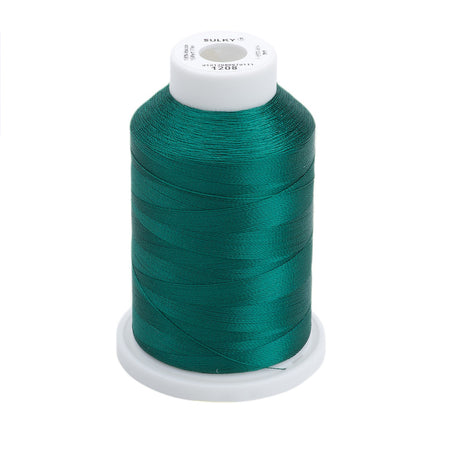 Sulky Rayon 40wt Thread 1208 Mallard Green  1500yd Spool