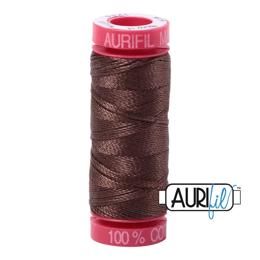 1285 Medium Bark  - Aurifil 12wt Thread 54yd/50m