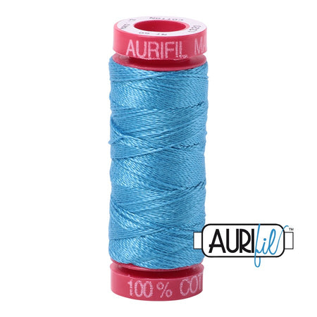 1320 Medium Teal  - Aurifil 12wt Thread 54yd/50m