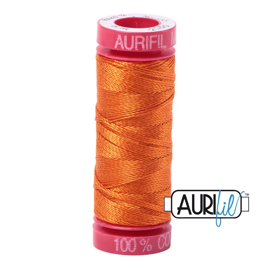 2150 Pumpkin  - Aurifil 12wt Thread 54yd/50m