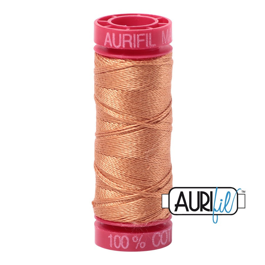 2210 Caramel  - Aurifil 12wt Thread 54yd/50m