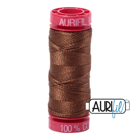 2372 Dark Antique Gold  - Aurifil 12wt Thread 54yd/50m