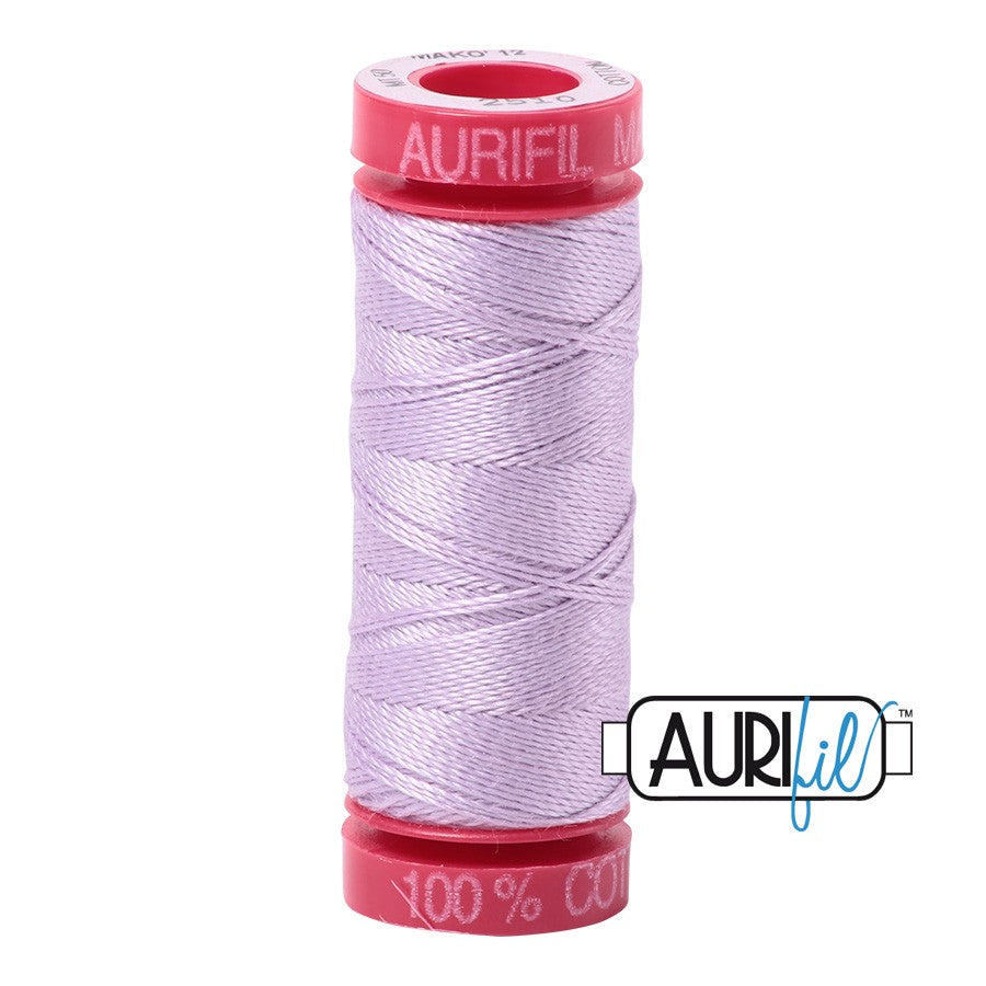 2510 Light Lilac  - Aurifil 12wt Thread 54yd/50m