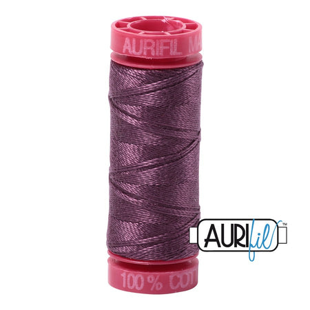 2568 Mulberry  - Aurifil 12wt Thread 54yd/50m