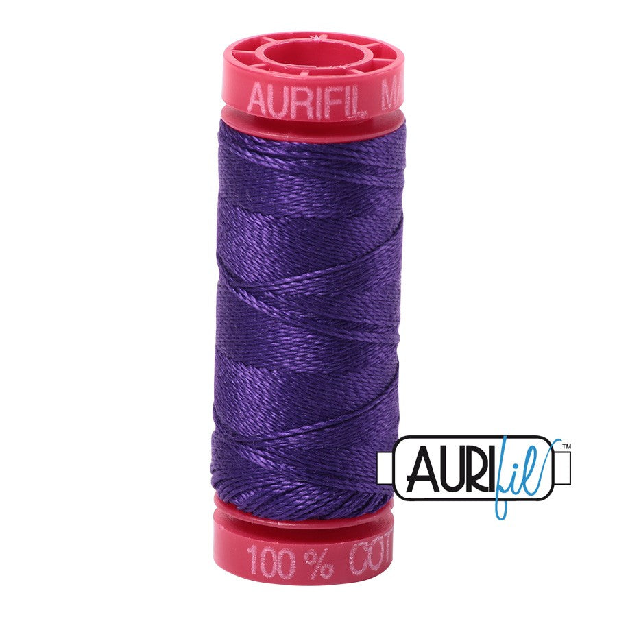 2582 Dark Violet  - Aurifil 12wt Thread 54yd/50m