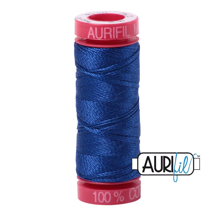 2740 Dark Cobalt  - Aurifil 12wt Thread 54yd/50m