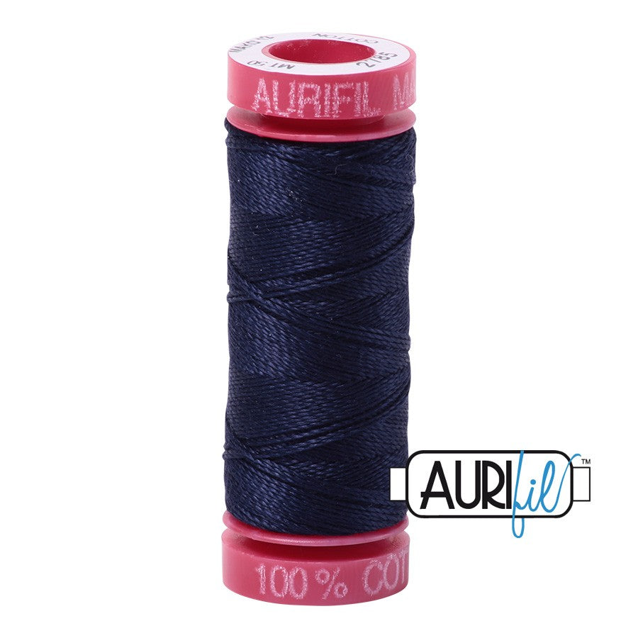 2785 Very Dark Navy  - Aurifil 12wt Thread 54yd/50m