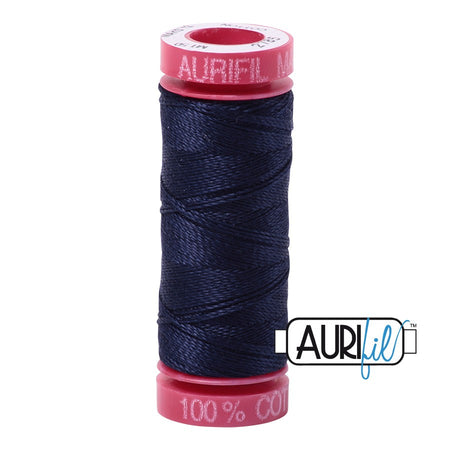 2785 Very Dark Navy  - Aurifil 12wt Thread 54yd/50m