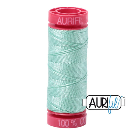 2835 Medium Mint  - Aurifil 12wt Thread 54yd/50m