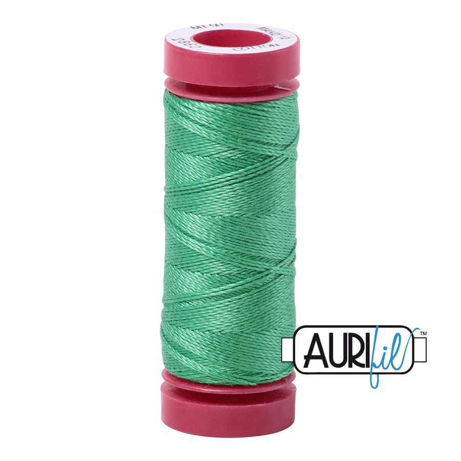 2860 Light Emerald  - Aurifil 12wt Thread 54yd/50m