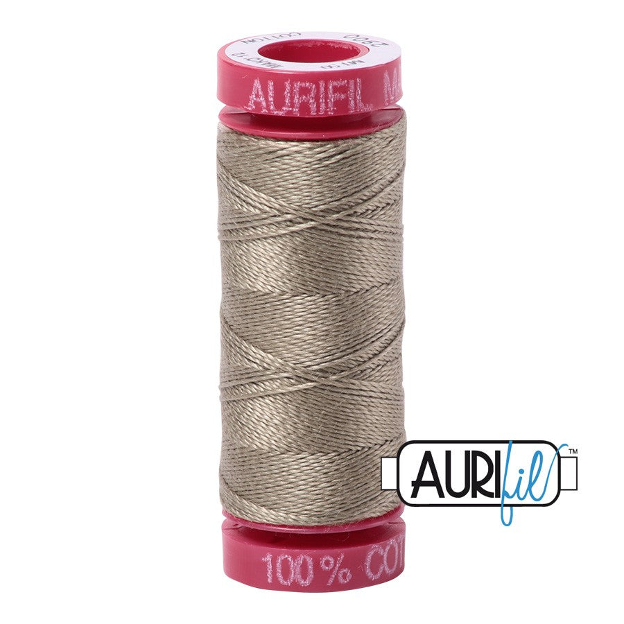 2900 Light Khaki Green  - Aurifil 12wt Thread 54yd/50m