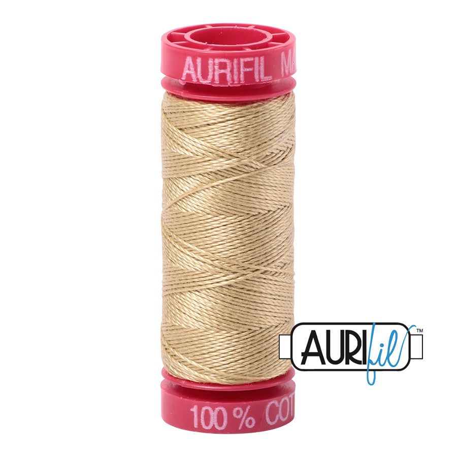 2915 Very Light Brass  - Aurifil 12wt Thread 54yd/50m