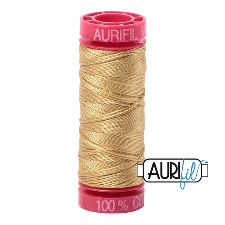 2920 Light Brass  - Aurifil 12wt Thread 54yd/50m