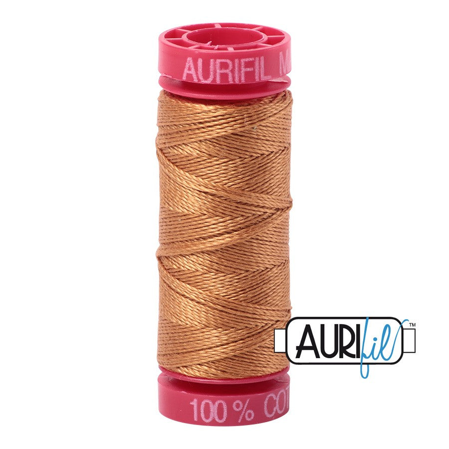 2930 Golden Toast  - Aurifil 12wt Thread 54yd/50m