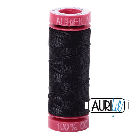 4241 Very Dark Grey  - Aurifil 12wt Thread 54yd/50m