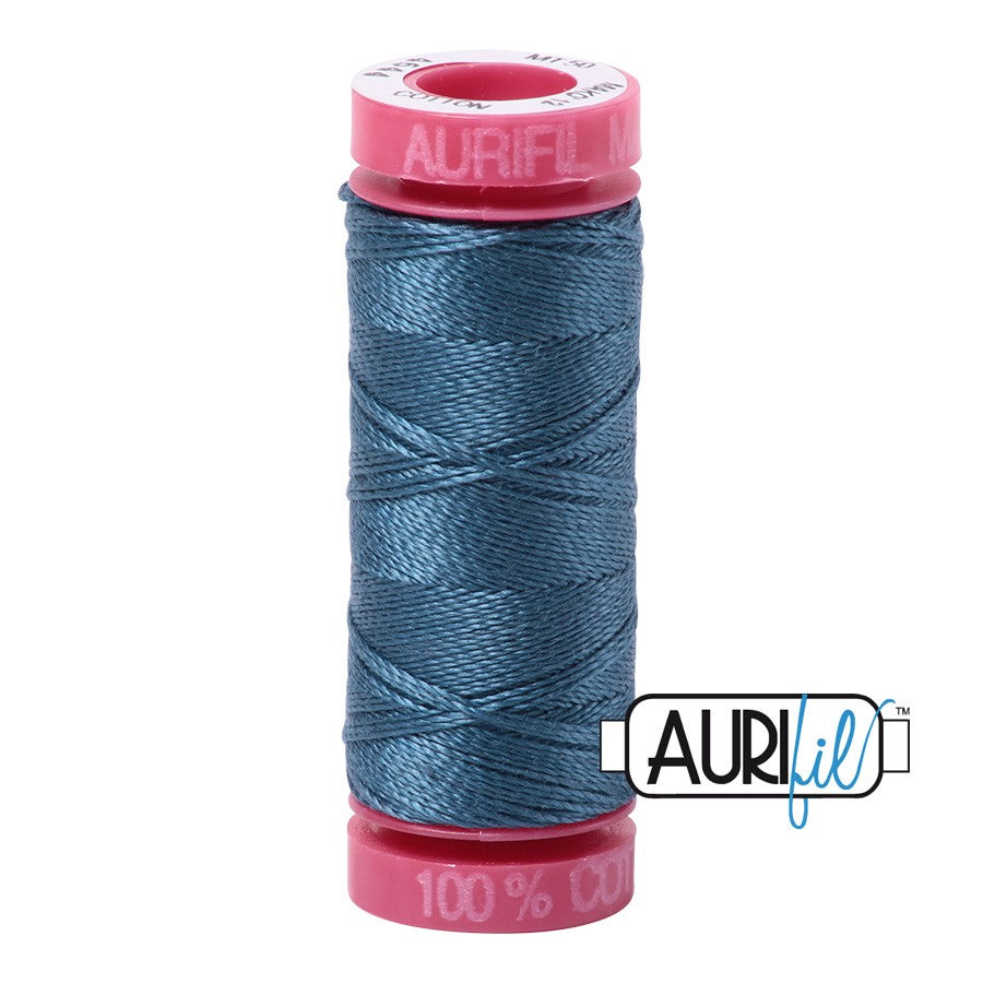 4644 Smoke Blue  - Aurifil 12wt Thread 54yd/50m