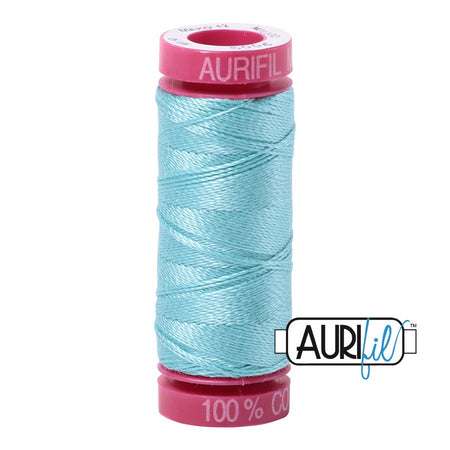 5006 Light Turquoise  - Aurifil 12wt Thread 54yd/50m