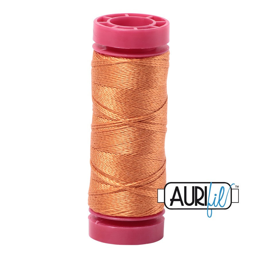 5009 Medium Orange  - Aurifil 12wt Thread 54yd/50m