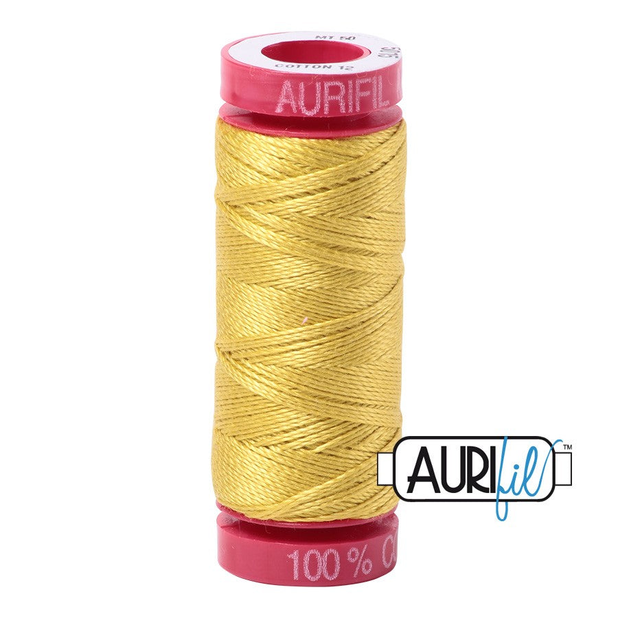 5015 Gold Yellow  - Aurifil 12wt Thread 54yd/50m