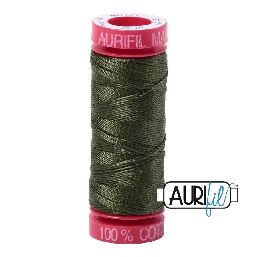 5023 Medium Green  - Aurifil 12wt Thread 54yd/50m