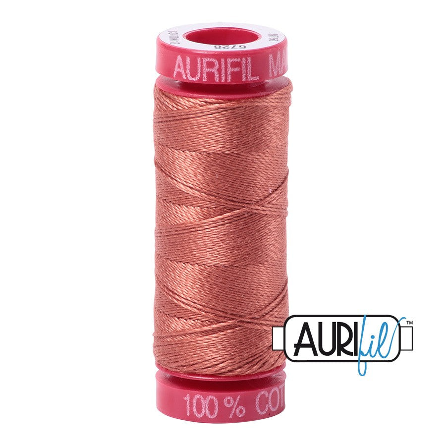 6728 Cinnabar  - Aurifil 12wt Thread 54yd/50m