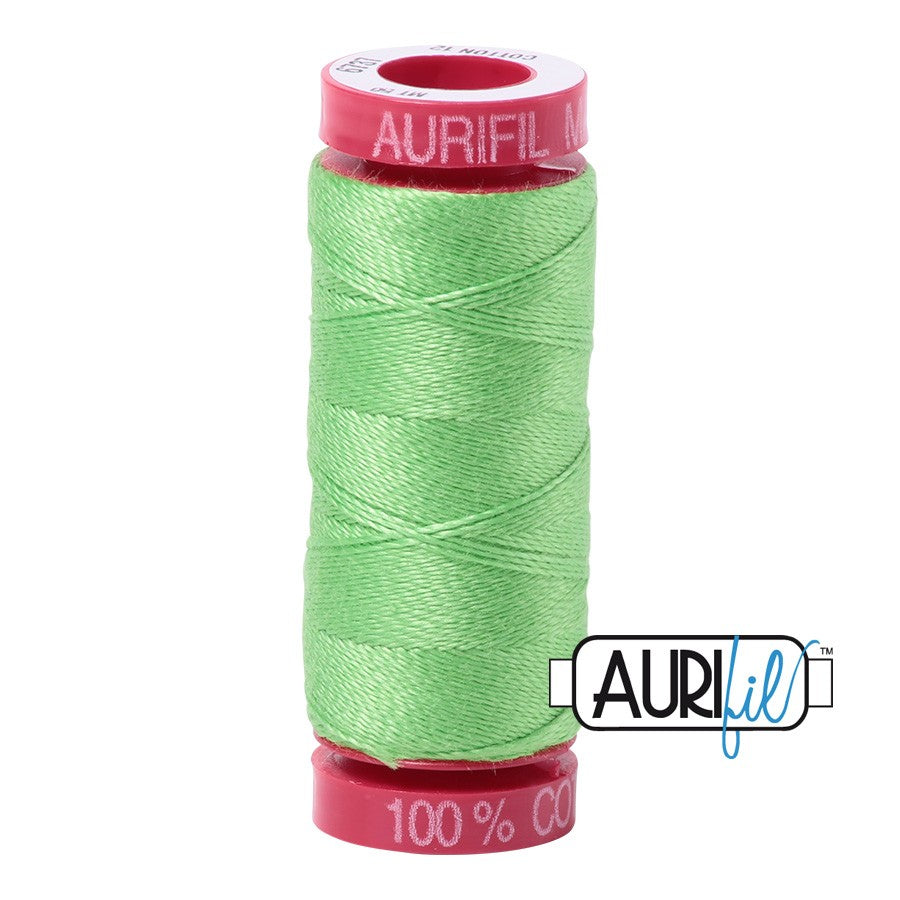 6737 Shamrock Green  - Aurifil 12wt Thread 54yd/50m