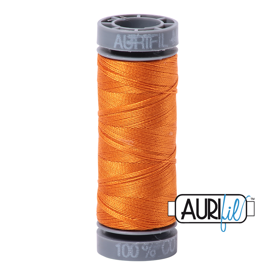 1133 Bright Orange  - Aurifil 28wt Thread 100yd