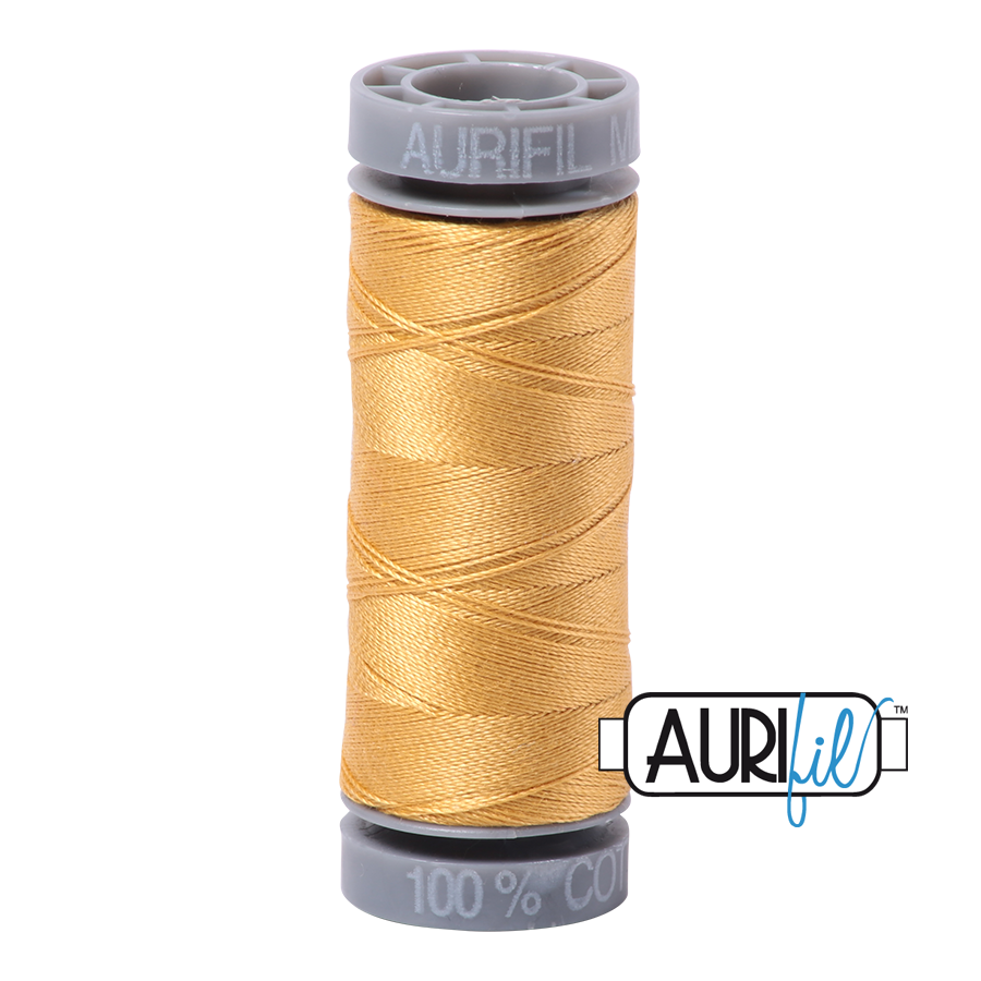 2134 Spun Gold  - Aurifil 28wt Thread 100yd