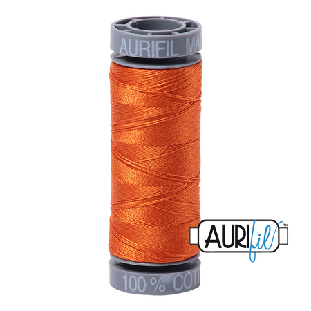 2235 Orange  - Aurifil 28wt Thread 100yd