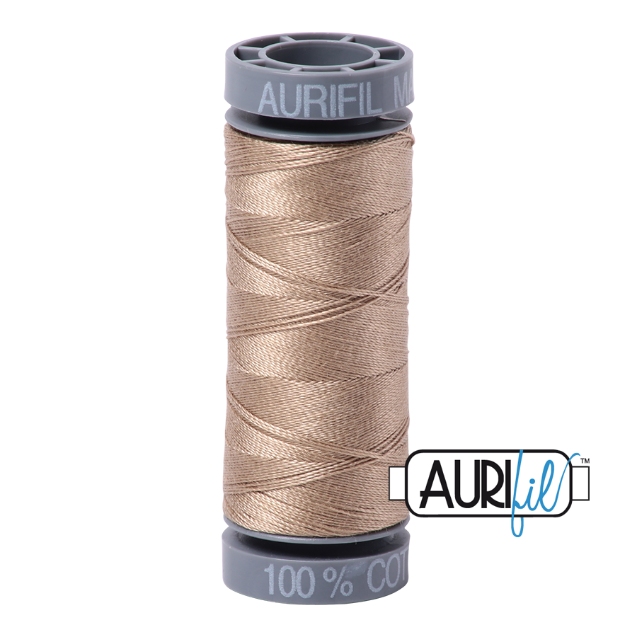 2325 Linen  - Aurifil 28wt Thread 100yd