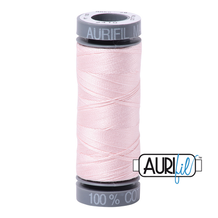 2410 Pale Pink  - Aurifil 28wt Thread 100yd