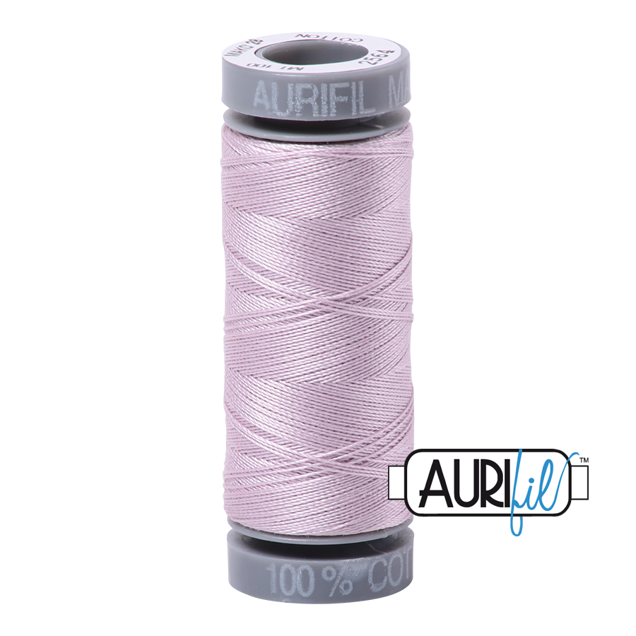 2564 Pale Lilac  - Aurifil 28wt Thread 100yd