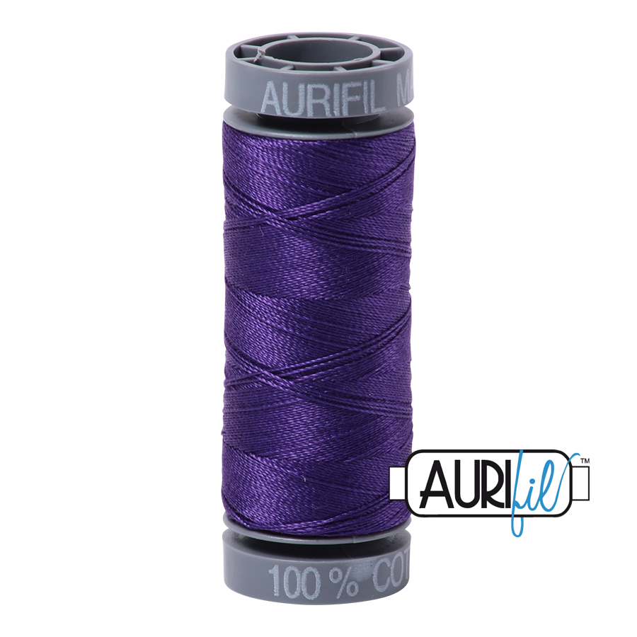 2582 Dark Violet  - Aurifil 28wt Thread 100yd
