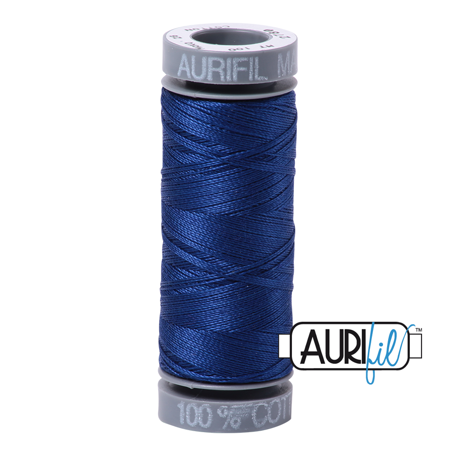 2780 Dark Delft Blue  - Aurifil 28wt Thread 100yd