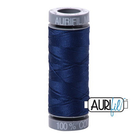 2784 Dark Navy  - Aurifil 28wt Thread 100yd