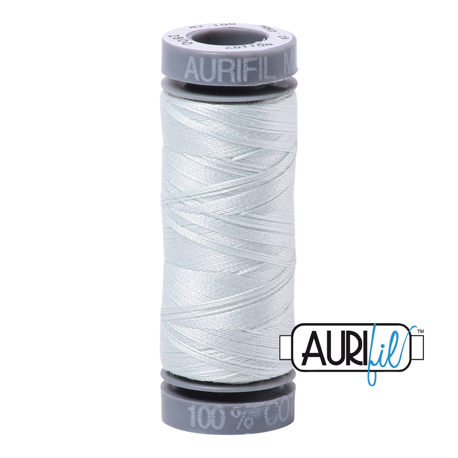 2800 Mint Ice  - Aurifil 28wt Thread 100yd