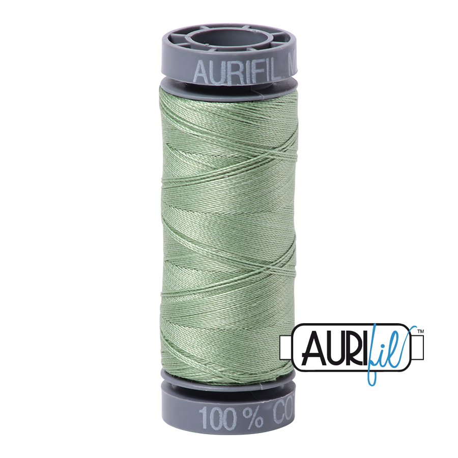 2840 Loden Green  - Aurifil 28wt Thread 100yd