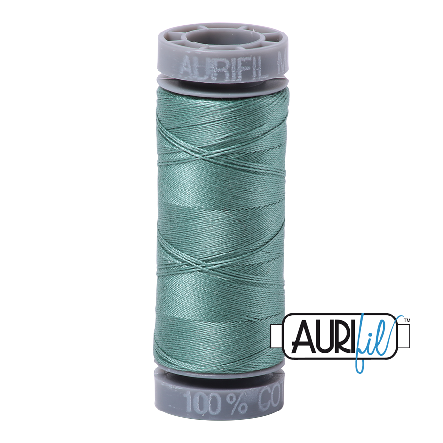 2850 Medium Juniper  - Aurifil 28wt Thread 100yd
