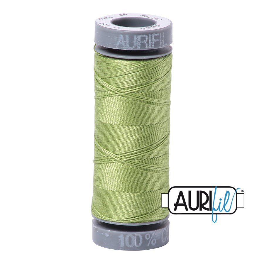 2882 Light Fern  - Aurifil 28wt Thread 100yd