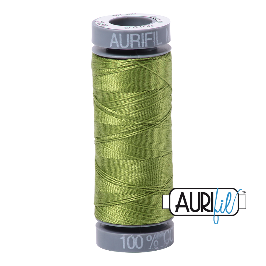 2888 Fern Green  - Aurifil 28wt Thread 100yd