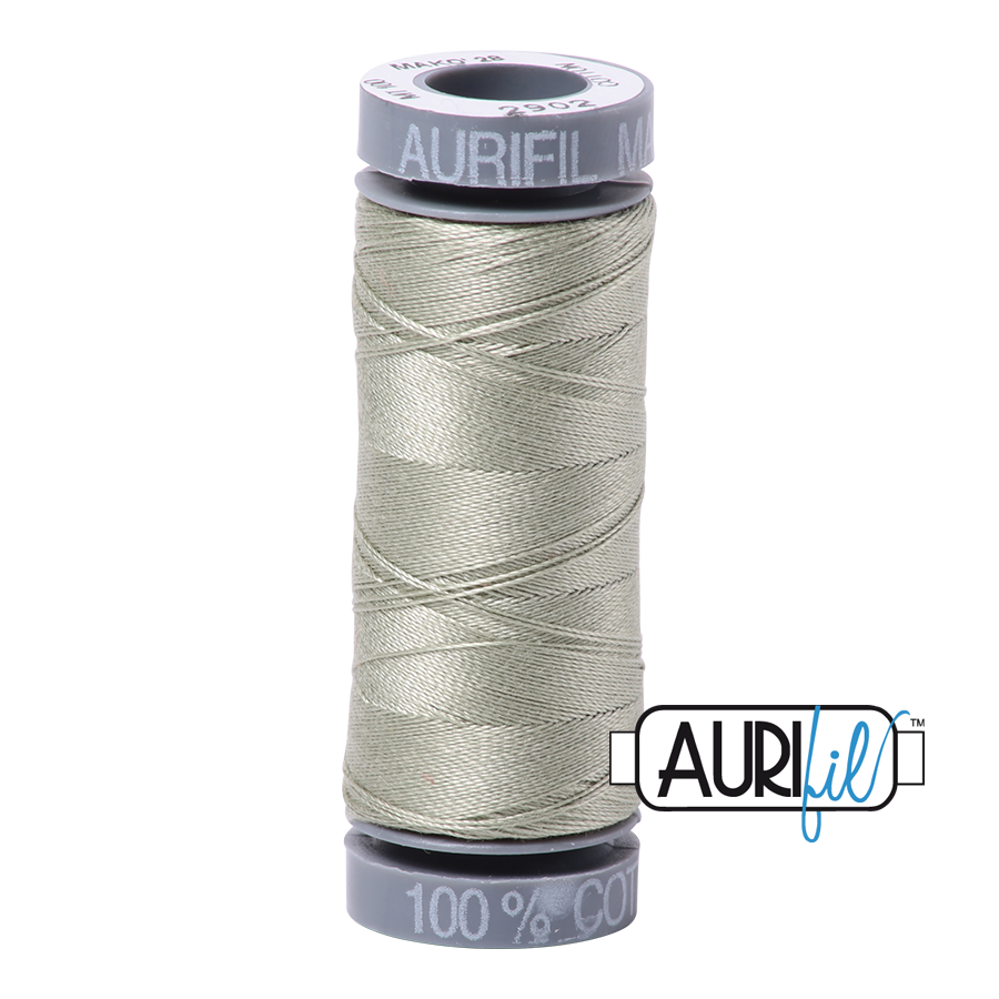 2902 Light Laurel Green  - Aurifil 28wt Thread 100yd