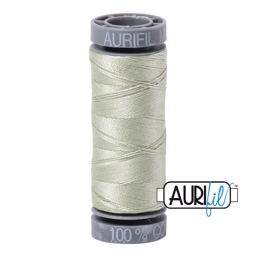 2908 Spearmint  - Aurifil 28wt Thread 100yd